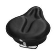 thumbnail image 4 of Funda de cojín para asiento de bicicleta Strade Fareast Limited antideslizante acolchada color negro 30 cm x 27 cm x 3 cm, 4 of 8