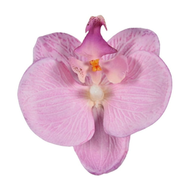PENGXIANG 10pcs Imitation Decorative Phalaenopsis Realistic Design Fake Flowers for Wedding Centerpieces Decoration