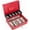 Red with Key Lock, variant on Cash Box with Money Tray and Lock - Metal Money Box for Cash Register, Large Lock Box for Money Safe 11.8" x 9.4" x 3.54" Pink