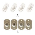 thumbnail image 4 of Bearachild Paquete de 4 ruedas autoadhesivas, polea adhesiva para muebles de 360 grados Type3 NO3, 4 of 6