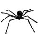 thumbnail image 1 of Huayang | Emocionante 150 cm de gran tamaño negro espeluznante felpa araña accesorios de decoración de Halloween, Halloween para broma o truco Huayang Huayang313179, 1 of 2