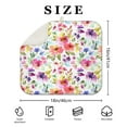 thumbnail image 5 of Microfibre Drying Mat for Kitchen Pioneer Dish Drying Drainer Mat Absorbent Colorful Floral Drying Mat Washing Up for Glass, Plate & Cup 16inch X 18inch, 5 of 7