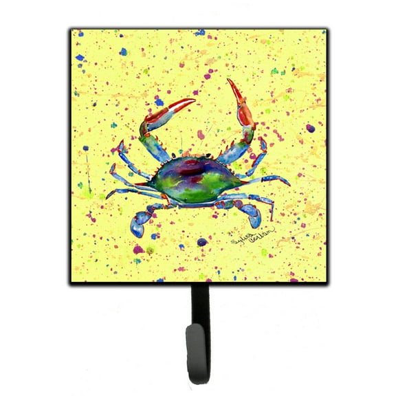 Carolines Treasures 8452SH4 Crab Leash or Key Holder Single Hook multicolor