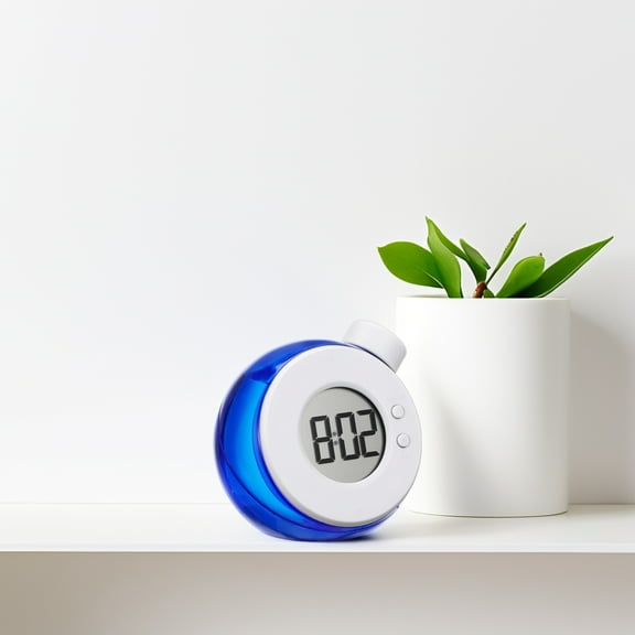 GOOHOCHY Digital LED Clock Mini for Bathroom Use