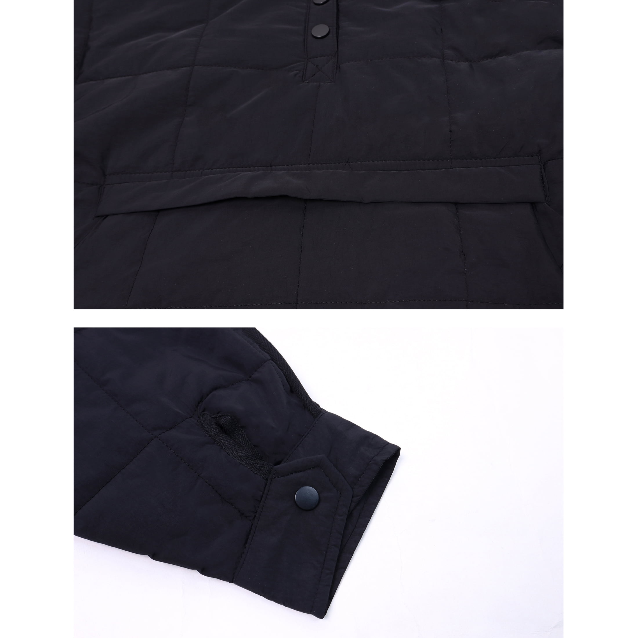 Lentta Women's Oversized Puffer Jacket Quilted Dolman Hoodies Pullover Long Sleeve Lightweight Warm Tops Coat