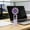 Purple, variant on Byujiro Foldable Handheld Mini Fan with Digital Battery Display USB Rechargeable 5 Speed Personal Cooling Fan Portable Desktop Fan for Travel, Office & Dorm Use