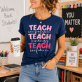 thumbnail image 5 of MOUSYA Teacher Shirt Women: Teach Tshirt Cute Teacher Life Shirts Special Education Back to School Tee Inspirational Graphic Tops, 5 of 15