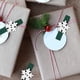 thumbnail image 4 of 10 Uds. De Clips de para Navidad, adornos navideños DIY, decoración de fiesta de año nuevo, Clip de pared de fotos, decoraciones para Kits de decoración para fiestas Pinza verde+flor blanca Matsuzay HA001767-05, 4 of 6