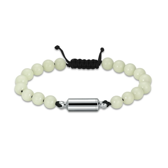 Cremation Ashes Jewellery Small Urns Bracelets Women Men Beaded Bracelet