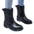 thumbnail image 3 of Dsscvnef Bottes de Pluie pour Femmes sur Bottines en Ciment Non Durables pour Confort par Temps Humide, 3 of 9