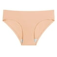 thumbnail image 2 of PMVFHDE Seamless Low Waist Breathable Thong Thin Solid Color Womens Underwear For Sports Comfort, 2 of 3