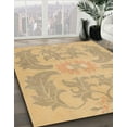 thumbnail image 2 of Ahgly Company Indoor Rectangle Abstract Gold Abstract Area Rugs, 2' x 4', 2 of 6