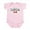 Petal Pink, variant on CafePress - Made In Canada Infant Bodysuit - Baby Light Bodysuit, Size Newborn - 24 Months