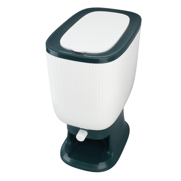 Yajisi 10kg Transparent Rice Dispenser with Measuring Cup – Durable, Odor‑Free, Space‑Saving Kitchen Storage