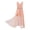 Coral Pink, variant on CHICTRY Girls Chiffon Short Dance Jumpsuit Romper Birthday Party Maxi Dress Burgundy 16