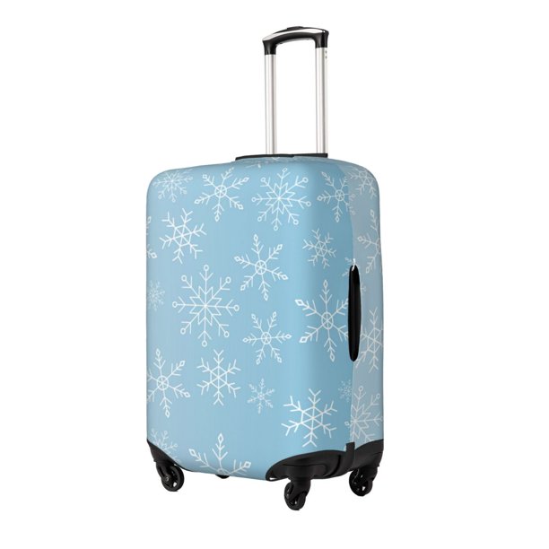 Fotbe Snowflake Snowing Funda Protectora para Equipaje, Antirrayones y Resistente a la Suciedad, Compatible con Maletas de 18 a 32 Pulgadas-X-Large