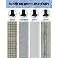 thumbnail image 4 of Outdoor Stair Railing Kit - Black 6-Step Adjustable for Deck Porch, 4 of 6