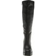 thumbnail image 2 of Circus By Sam Edelman Kylie Black Square Toe Knee High Block Geometric Heel Boots (Black, 6.5), 2 of 6