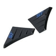 thumbnail image 3 of Herwey Window Louver Trim Pair Of Rear Window Quarter Louver Cover For ST Style Side Vent Fit For MK 2 Rear Window Vent, 3 of 8