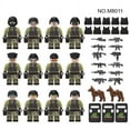 thumbnail image 2 of NWJ Mini Building Block Characters Set – Creative Collectible DIY Toy Figures for Display & Gifts (M8011/M8086/M8162/M8089), 2 of 7