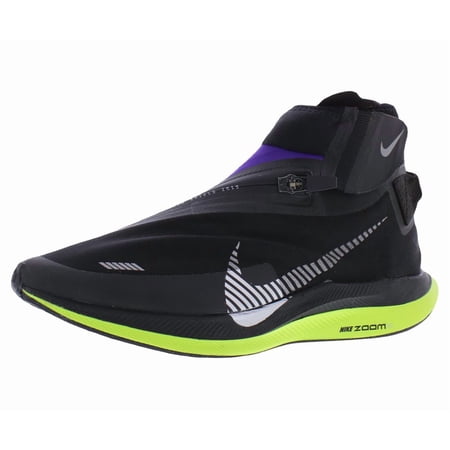 Nike Zoom Pegasus Turbo Shield WP Womens Shoes Size 5.5, Color: Black/Metallic Silver