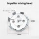 thumbnail image 2 of 2pcs Impeller Mixing Attachment Electric Drill Rod Attachment Cement Mixing Stick Mixer Mixing Attachment, 2 of 5