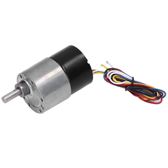 Gear Motor Speed Reduction Brushless D Shaft Low Noise CW CCW Rotation Geared Motor DC12V66RPM