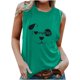thumbnail image 1 of Verano mujer moda cuello redondo impreso sin mangas casual camisetas sin mangas Fridja gh5224, 1 of 5