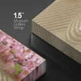 thumbnail image 4 of wall26 Canvas Print Wall Art Zen Garden with Massage Stones and Cherry Blossoms Nature Wilderness Photography Realism Chic Scenic Relax/Calm Multicolor for Living Room, Bedroom, Office - 32"x48&, 4 of 5