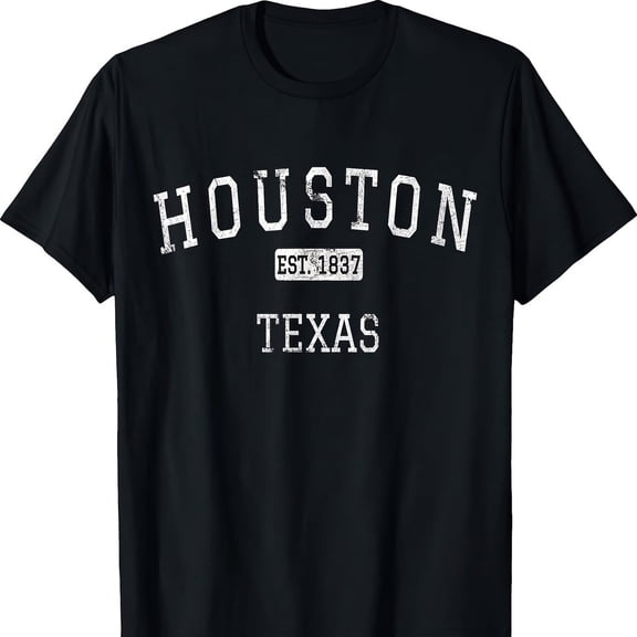 Houston Texas TX Vintage T-S1Hirt