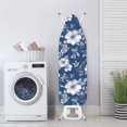 thumbnail image 3 of HELLHERO Valentine's Day Ironing Board Cover 15"x54" Featuring Blue White Floral, Iron Board Cover for Home Table Top and Gift for Mom, 3 of 5