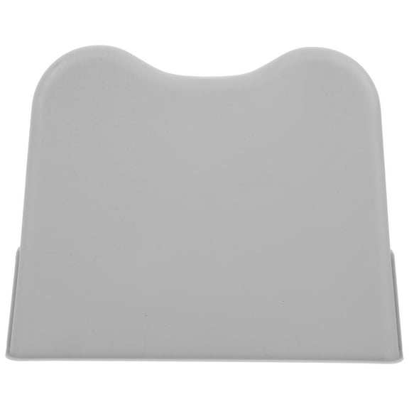 YEAHIBABY Light Grey Dog Litter Box Splash Guard Portable Pet Toilet Enclosure Easy Clean