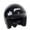 Cyclone Open Face Motorcycle Helmet DOT/ECE Approved - Gloss Black - Small