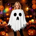 thumbnail image 2 of DHFJKG Women Ghost Poncho Halloween Spooky Ghost Cape For Women Halloween Party Accessory, 2 of 5