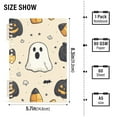 thumbnail image 2 of FORMRS 1-Subject Spiral Notebook 8" x 5" College Ruled 60 Refillable Sheet A5 Hard Cover, 2 Pack, Halloween Black Pumpkins, 2 of 7