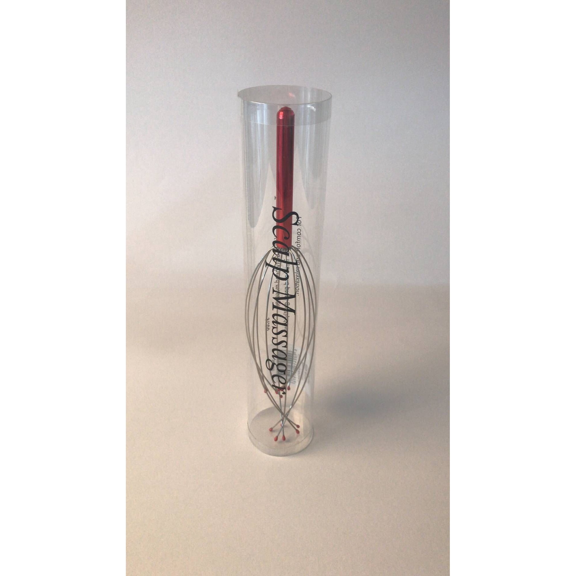 Import Wellness Scalp Massager, Red