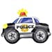 thumbnail image 5 of Loftus International A3-3673 Ballon de Fête de Forme Junior pour Voiture de Police, 5 of 5
