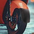 thumbnail image 3 of PTOOTP Universal Motorcycle Mudguard Front Mud Flap Black with Easy Installation, 3 of 3