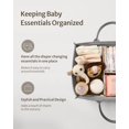 thumbnail image 2 of Cesta para pañales Blissful Diary, regalo para baby shower, gris, 2 of 7
