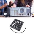 thumbnail image 1 of Ventilador De Computadora Para PC, 12 V, 43,6 DBA, Bajo Nivel De Ruido, 3000 PRM, 109,05 CFM, Ventilador De Refrigeración De Caja De Fácil Instalación, Rodamientos De Bolas, 1 of 7