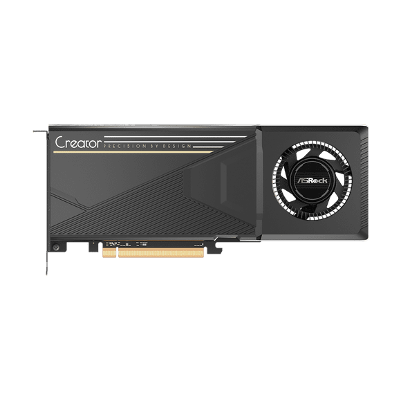 ASRock Radeon AI Pro R9700 Creator 32GB GDDR6 PCIe 5.0 x16 Workstation Graphics Card