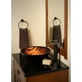 thumbnail image 3 of Miseno MNO-G520-ORB Circular 16-1/2" Glass Bathroom Sink;Oil Rubbed Bronze Drain, 3 of 6