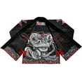thumbnail image 2 of Raven Fightwear Men's Thor Jiu Jitsu Gi BJJ Uniform Black, 2 of 8