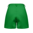 thumbnail image 5 of WAYUTE Shorts for Women Plus Size Active Hiking Workout Solid Color Cozy Short Pants with Pockets Casual Loose Fit Summer Dailywear, 5 of 6