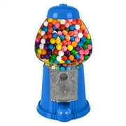 Mini Coin-Operated 15-Inch Gumball Machine by Great Northern Popcorn, Blue