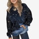 thumbnail image 1 of Sudadera con capucha para niñas y niños, sudadera de manga larga con cuello redondo y estampado de moda, jersey con bolsillo, sudadera de poliéster para niñas, 1 of 8