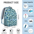 thumbnail image 6 of Bees & Flowers Backpack&nbsp;- Vintage-Inspired School Bag for Girls & Boys, Laptop Compartment + Side Water Bottle Holder, Durable for Daily Use in Classroom or Campus, 6 of 6