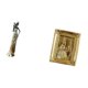 thumbnail image 5 of Figura de mujer africana, estatua tribal de resina, hecha a mano, ideal para decorar fotos, exhibir tarjetas o como marco de fotos. Detalles realistas, 5 of 8