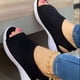 thumbnail image 2 of Sandalias deportivas de malla con boca de pez estilo verano de Europa y Estados Unidos, sandalias de pedal de talla grande para mujer, 2 of 6