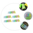 thumbnail image 4 of Minkissy 25Pcs Practical Plastic Flute Protectors Assorted Color Flute Films with Easy Installation, 4 of 8